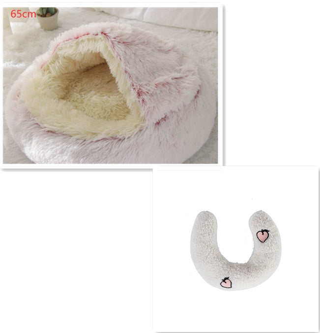 Lit en peluche pour animaux de compagnie