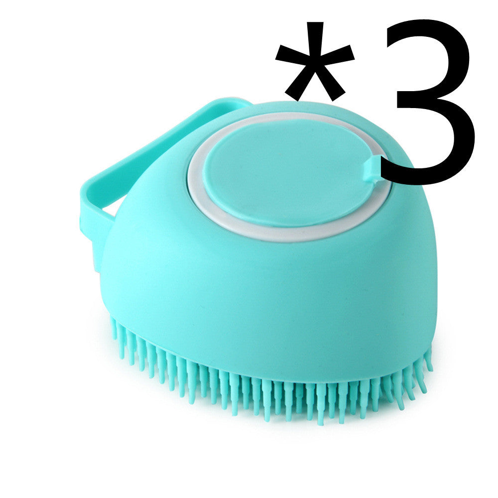 Gant de bain en silicone