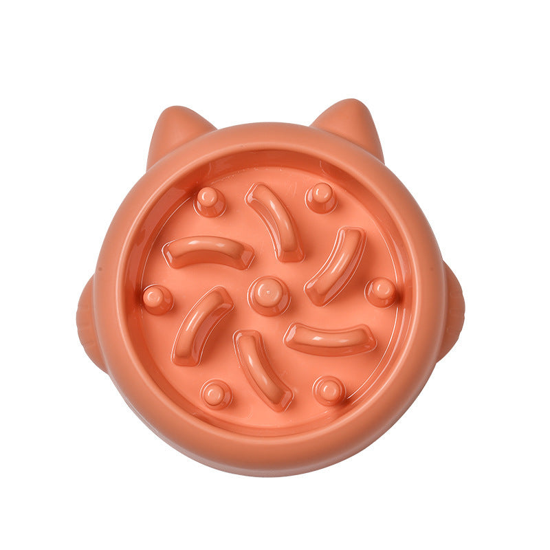 Bol d'alimentation lente pour chiens et chats