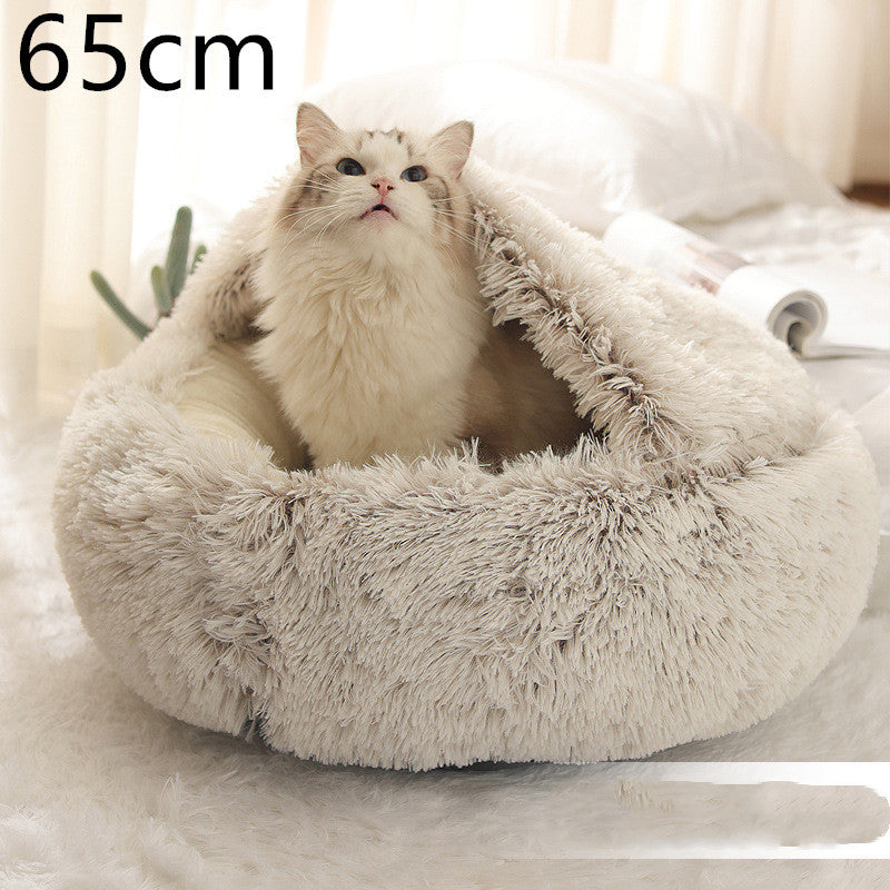 Lit en peluche pour animaux de compagnie