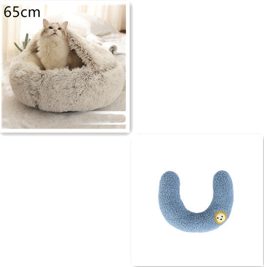 Lit en peluche pour animaux de compagnie