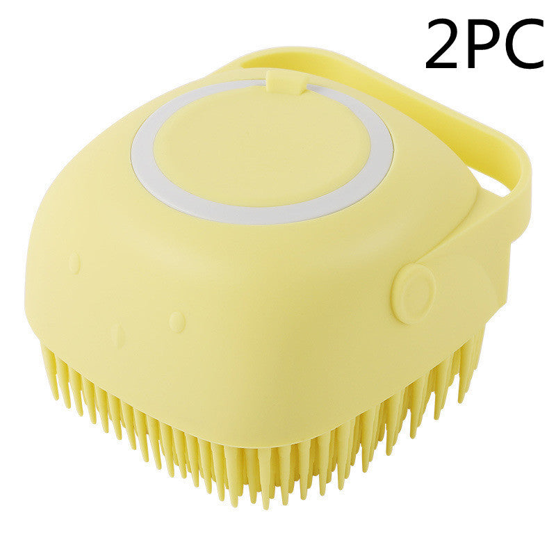 Gant de bain en silicone