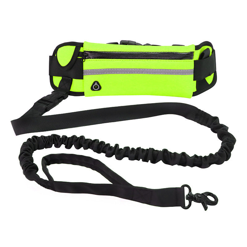 Laisse pour chiens ceinture de traction mains libres
