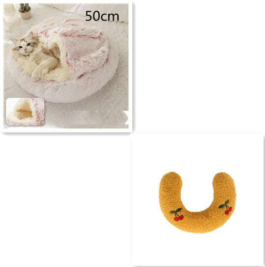 Lit en peluche pour animaux de compagnie