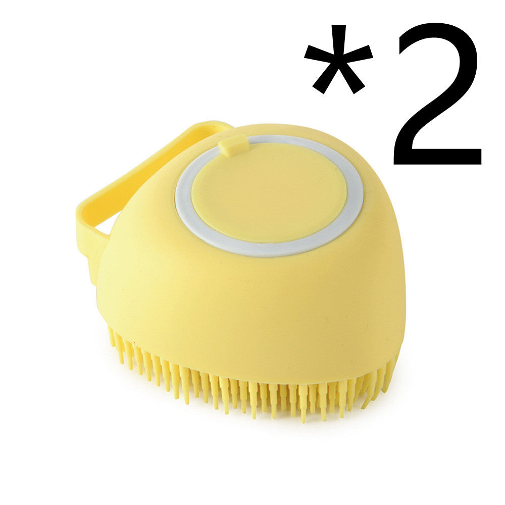 Gant de bain en silicone