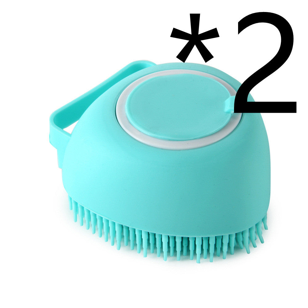 Gant de bain en silicone