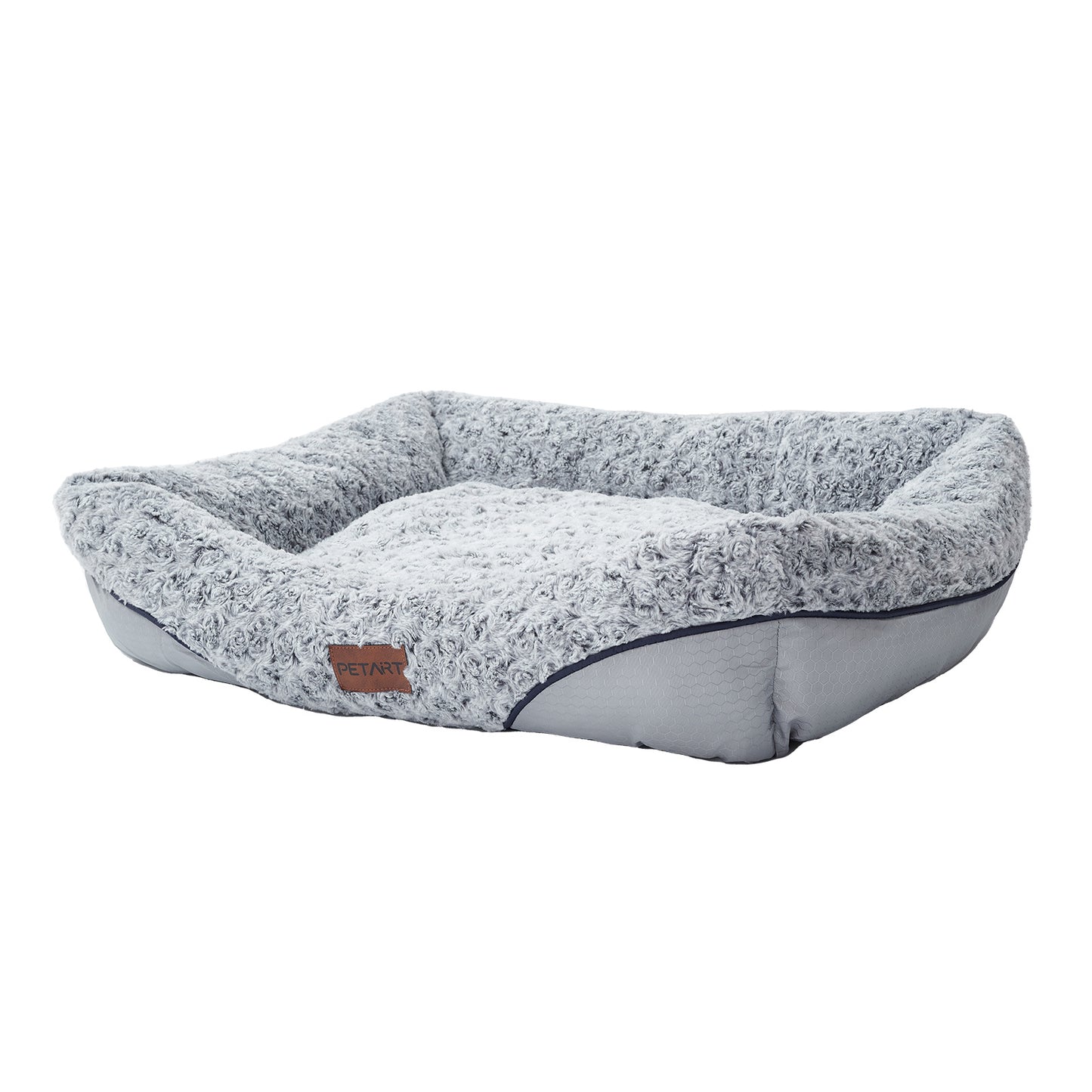Lit pour chiens en velours ultra-confortable
