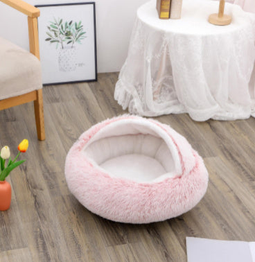 Lit en peluche pour animaux de compagnie