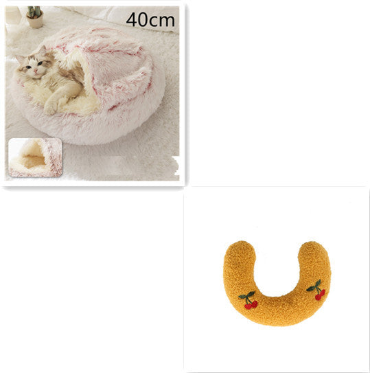 Lit en peluche pour animaux de compagnie