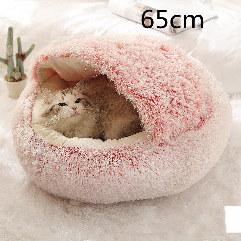 Lit en peluche pour animaux de compagnie