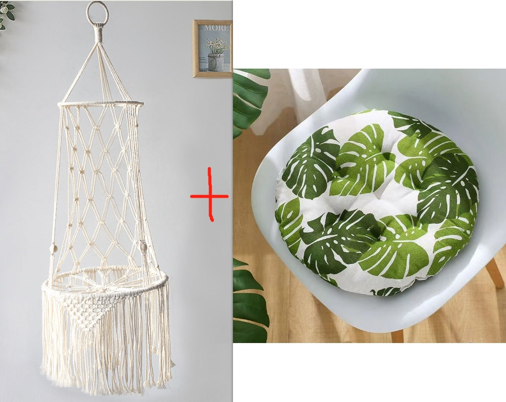 Hamac déco bohème pour chat