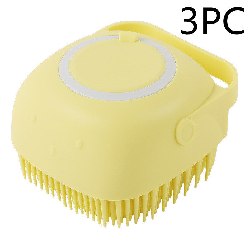 Gant de bain en silicone