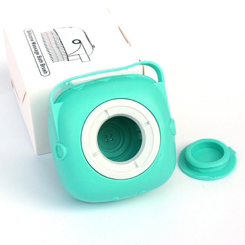 Gant de bain en silicone