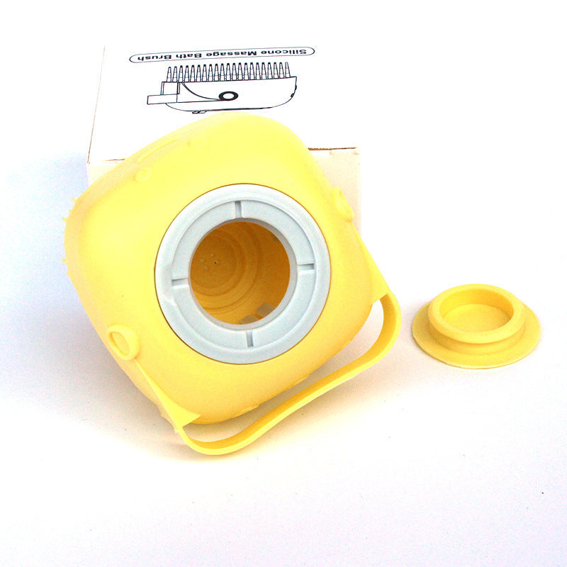 Gant de bain en silicone