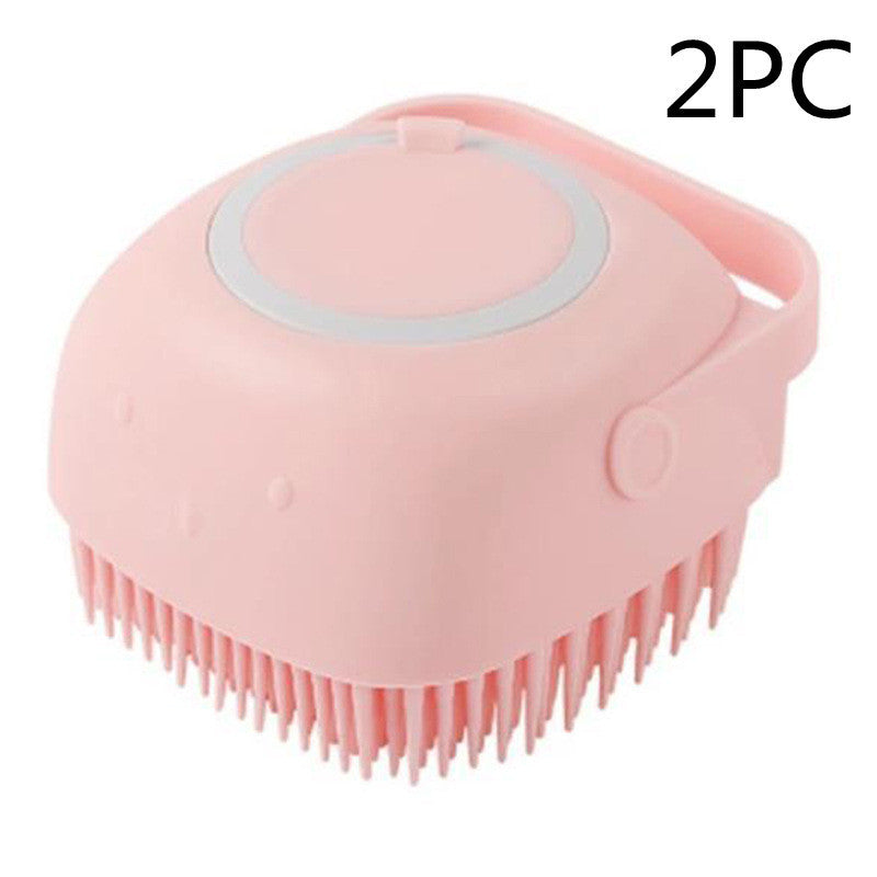Gant de bain en silicone
