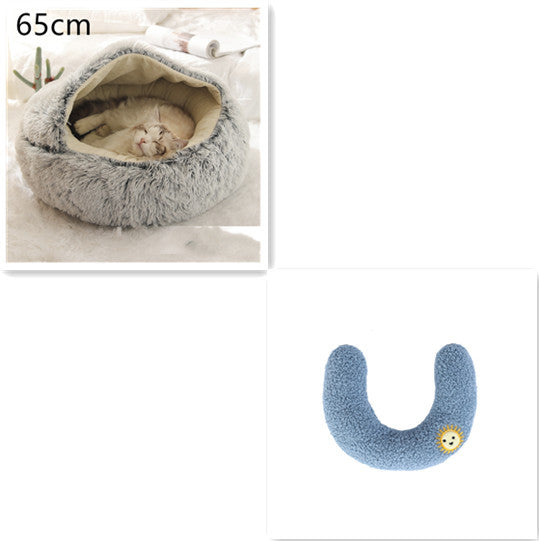 Lit en peluche pour animaux de compagnie