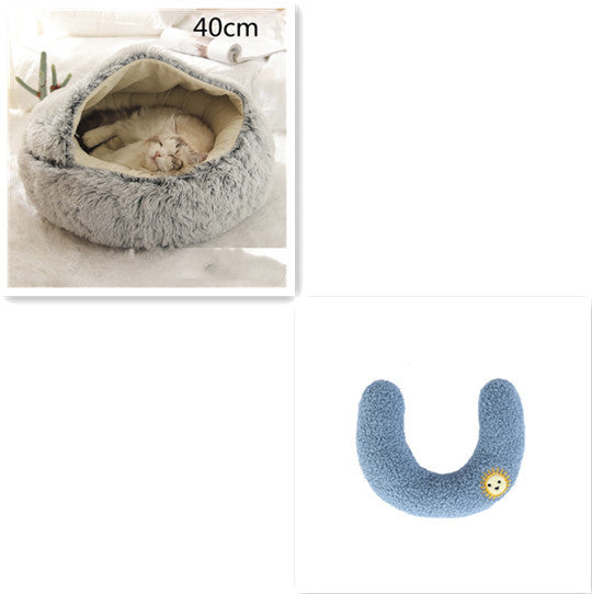 Lit en peluche pour animaux de compagnie
