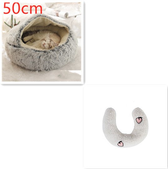 Lit en peluche pour animaux de compagnie