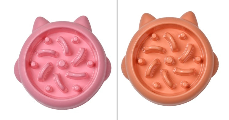 Bol d'alimentation lente pour chiens et chats