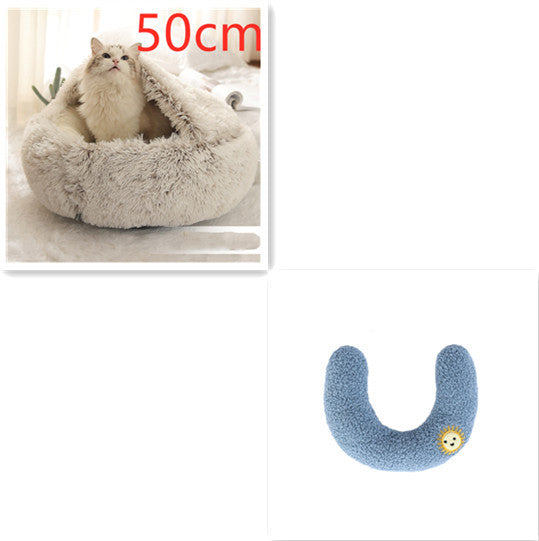 Lit en peluche pour animaux de compagnie