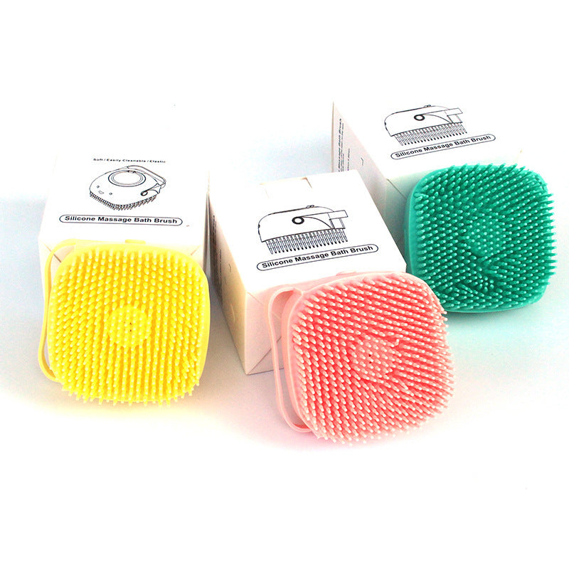Gant de bain en silicone