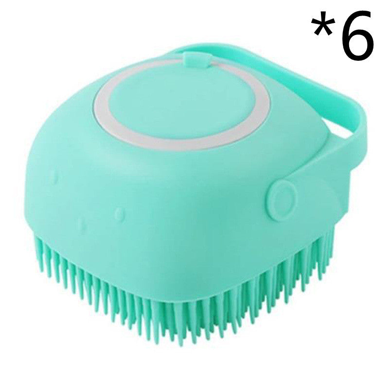 Gant de bain en silicone