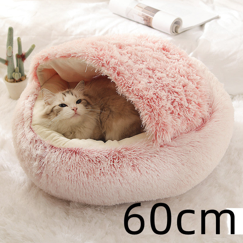 Lit en peluche pour animaux de compagnie