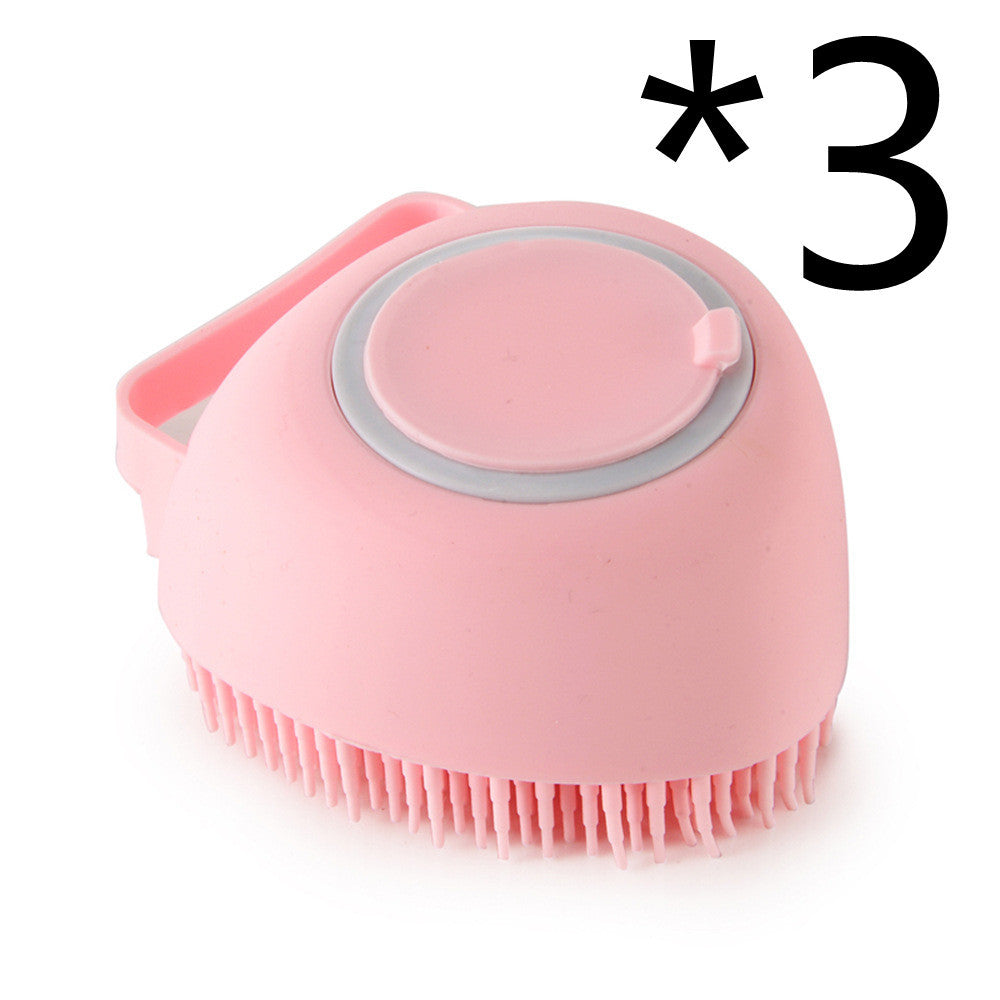 Gant de bain en silicone