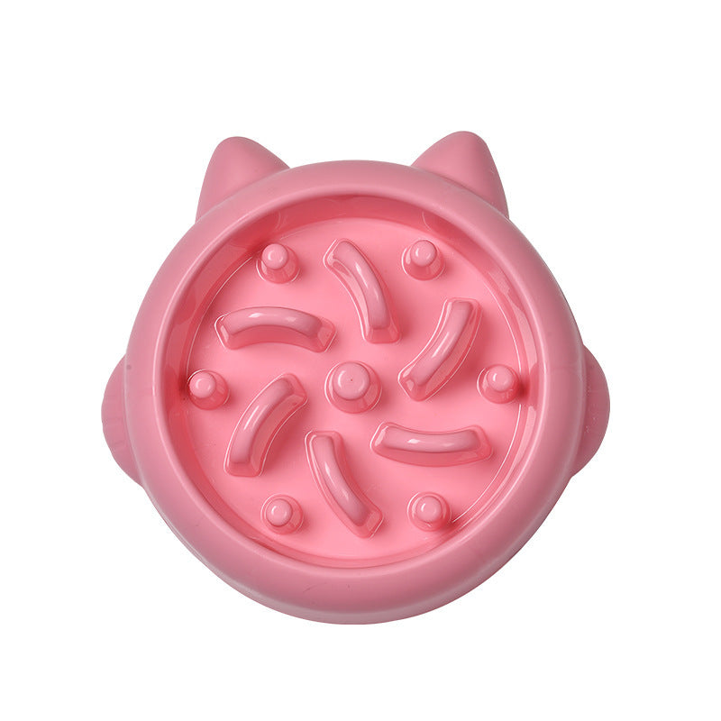 Bol d'alimentation lente pour chiens et chats