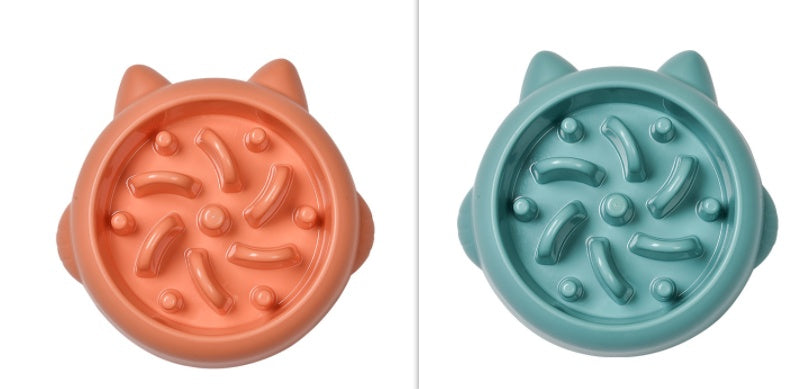 Bol d'alimentation lente pour chiens et chats