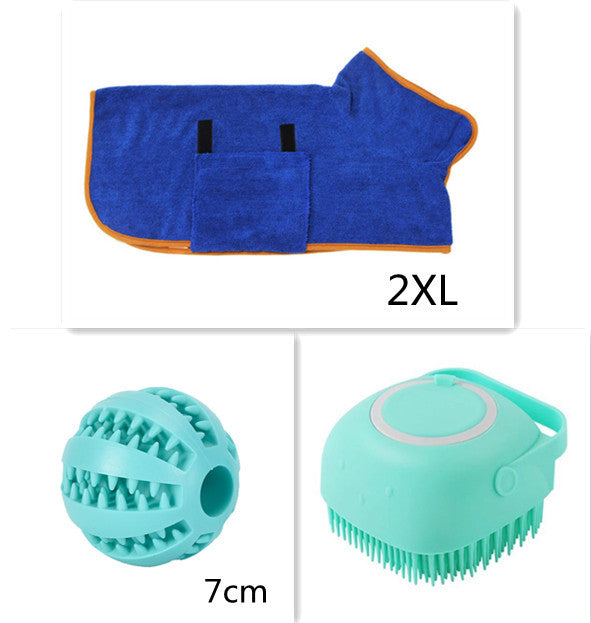 Gant de bain en silicone