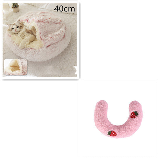 Lit en peluche pour animaux de compagnie
