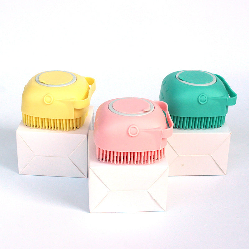 Gant de bain en silicone