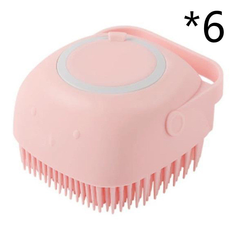 Gant de bain en silicone