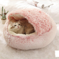 Lit en peluche pour animaux de compagnie