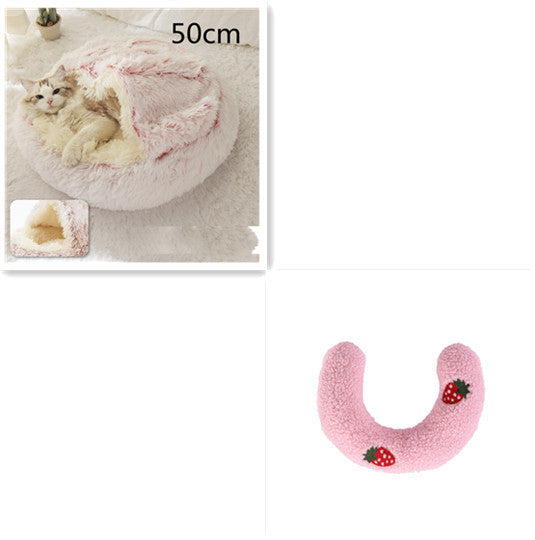 Lit en peluche pour animaux de compagnie