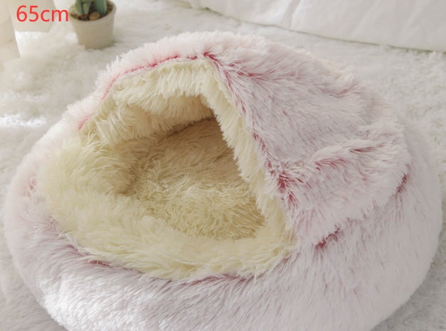 Lit en peluche pour animaux de compagnie