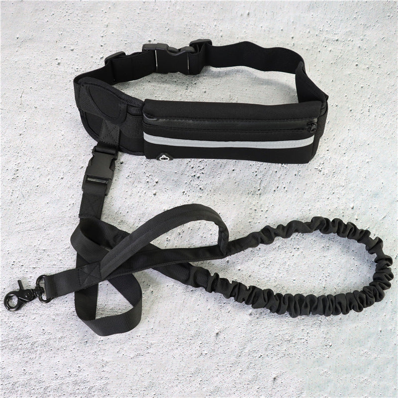 Laisse pour chiens ceinture de traction mains libres