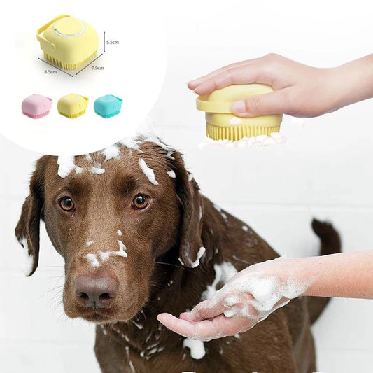 Gant de bain en silicone