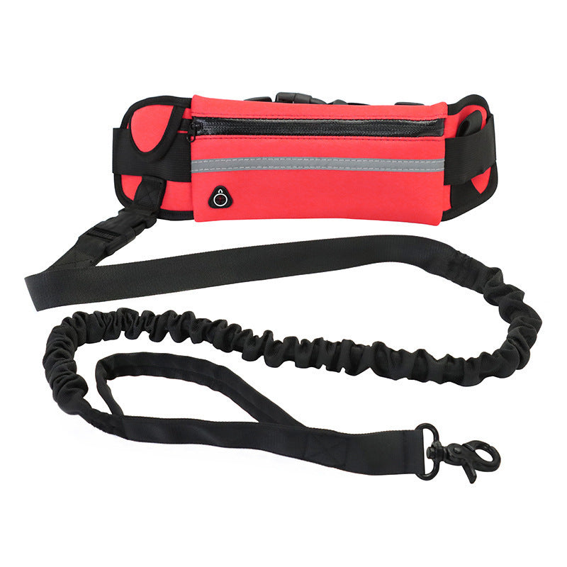 Laisse pour chiens ceinture de traction mains libres